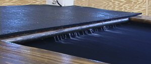 EquiGym High Speed Treadmill Water Misting EquiGym High Speed Treadmill water misting onto top of belt