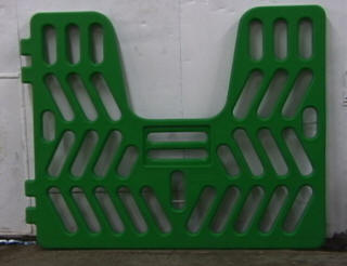 Aerohorse Plastic Stall Gate, green
